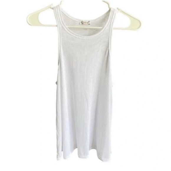 INTIMATELY Free People High neck ribbed basic Visit swing tank SIZE Small - Picture 1 of 5